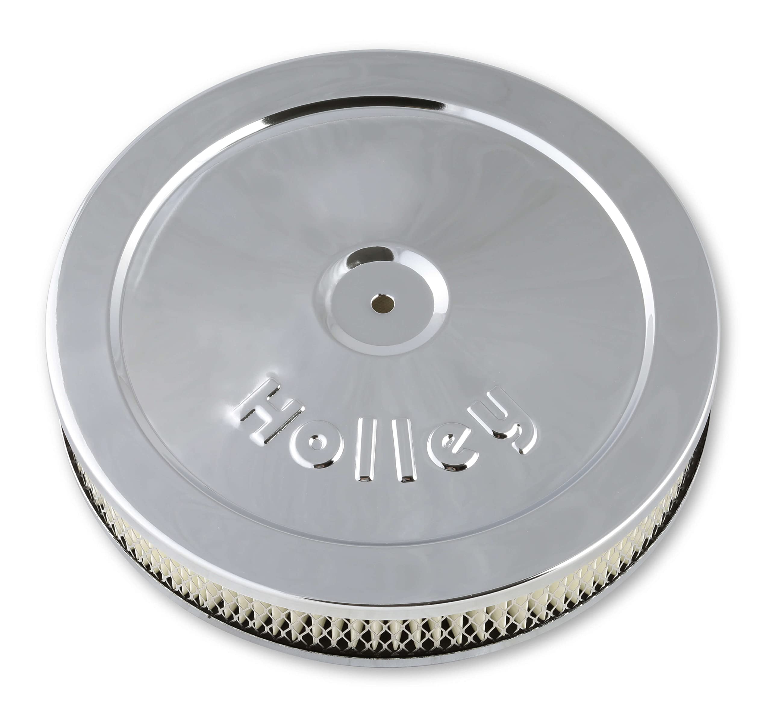 Holley - 120-145 Round Air Cleaner - 10'' Chrome Holley