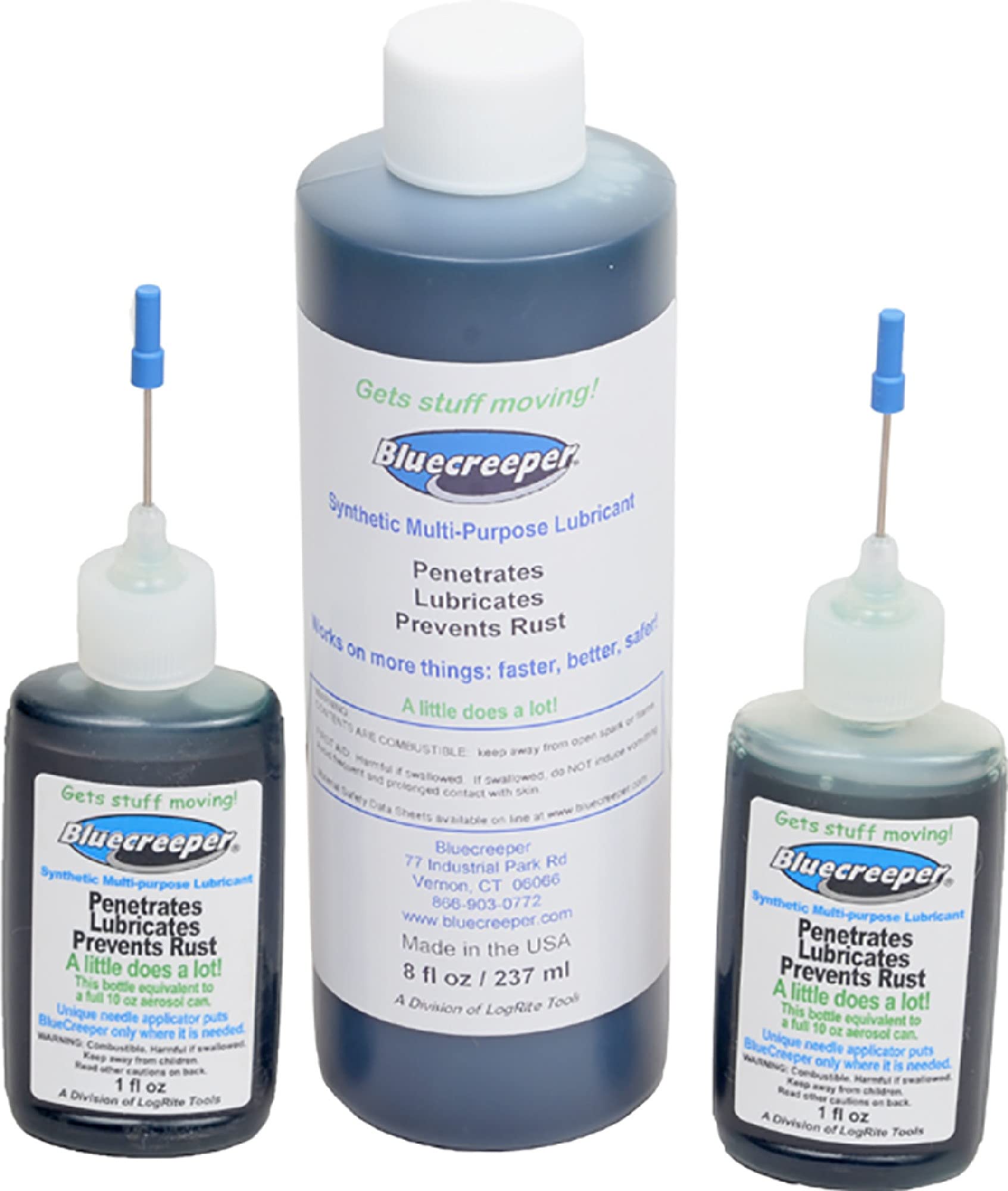 Db Electrical 900-20020 Blue Creeper Multi Purpose Lubricant; Includes (2) Oiler Bottles & (1) 8Oz Refill Compatible With/Replac