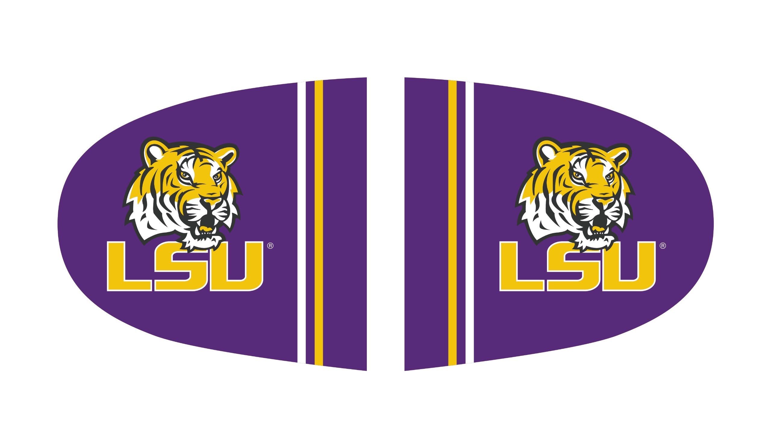 Fanmats Louisiana State University Mirror Cover, Small