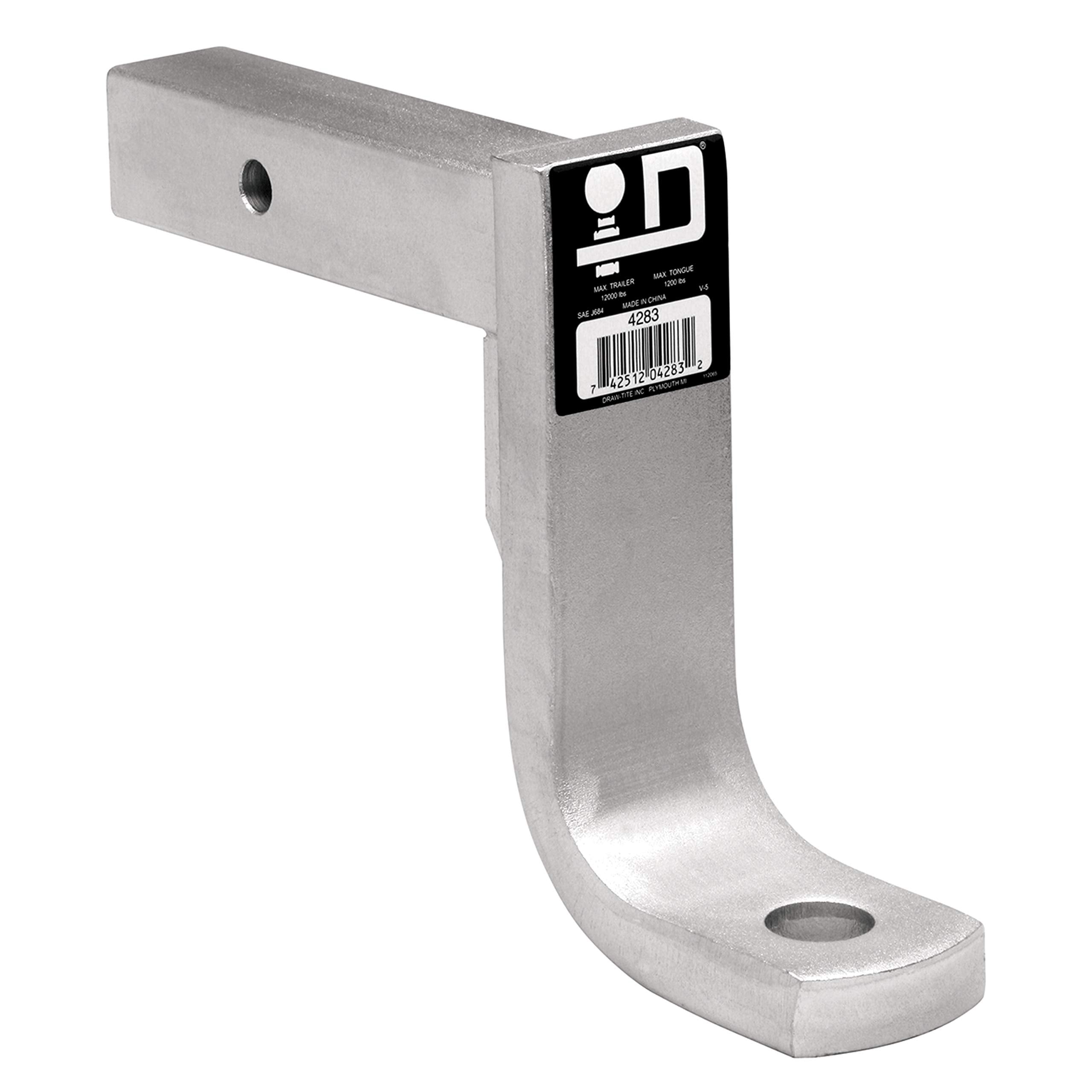 Draw-Tite 4283 Ultra Frame 2'' Zinc Ball Mount With 1-1/4'' Ball Hole