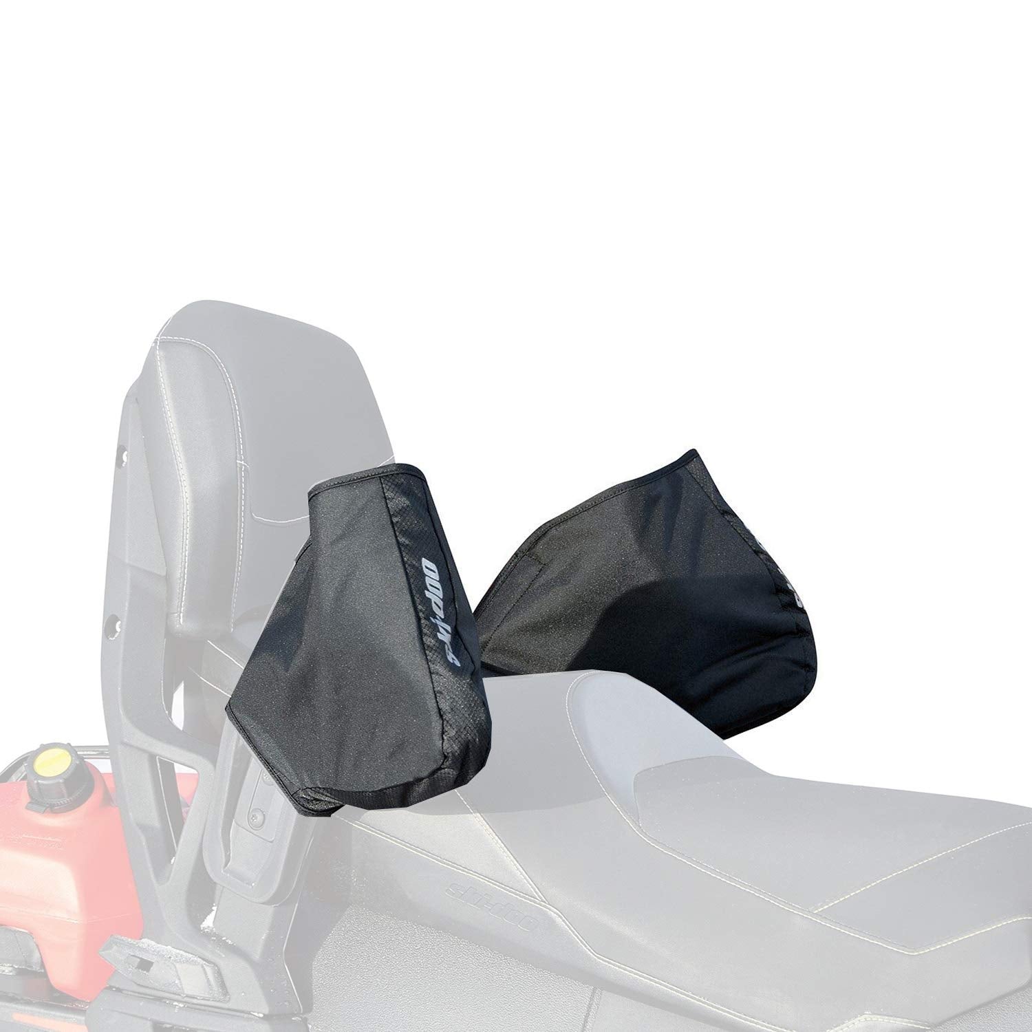 Ski-Doo New Oem 1+1 Passenger Seat Handle Hand Wind Guard Muffs 860201028