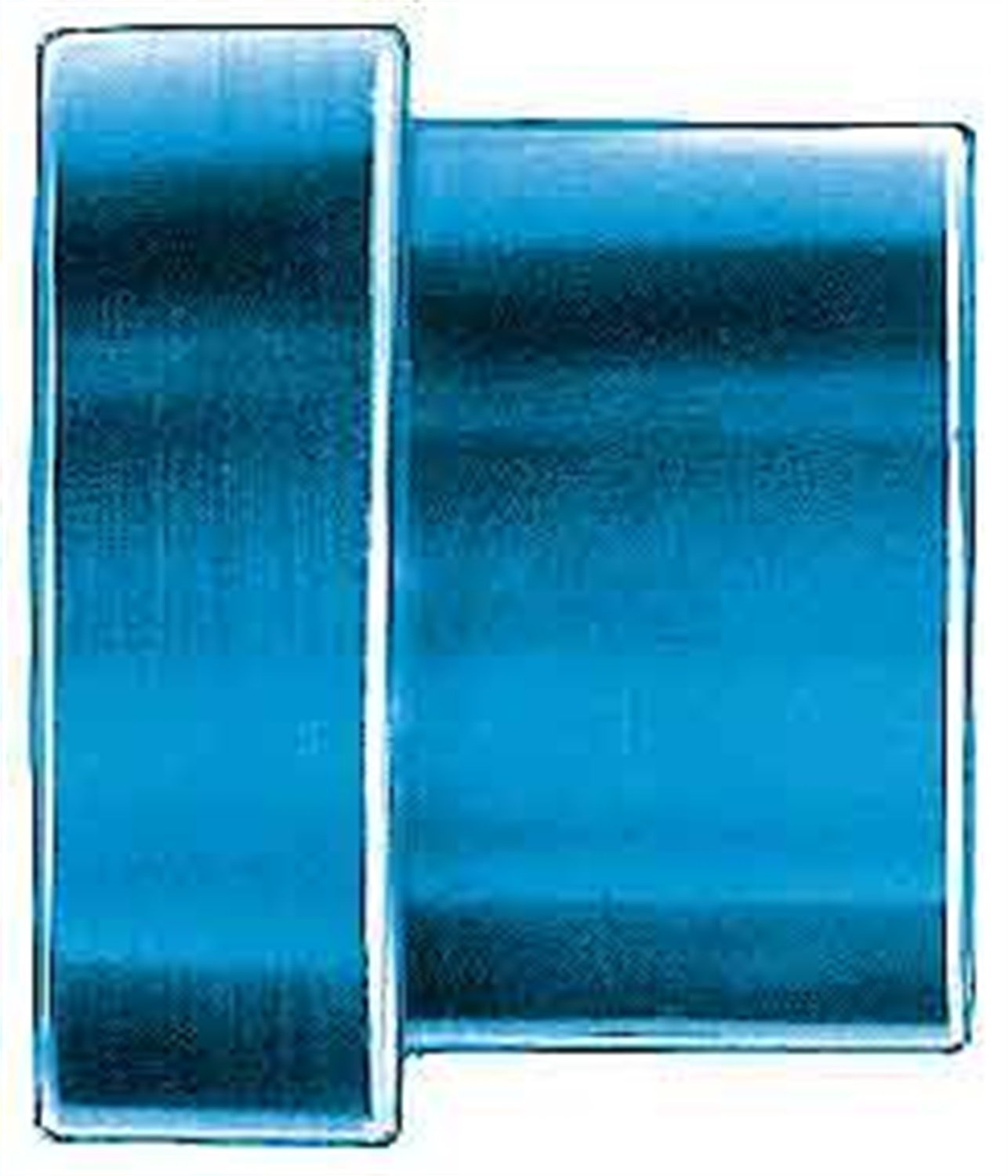 Aeroquip Fbm3670 -04An Dash Size; Aluminum; Blue Anodized; Bulk