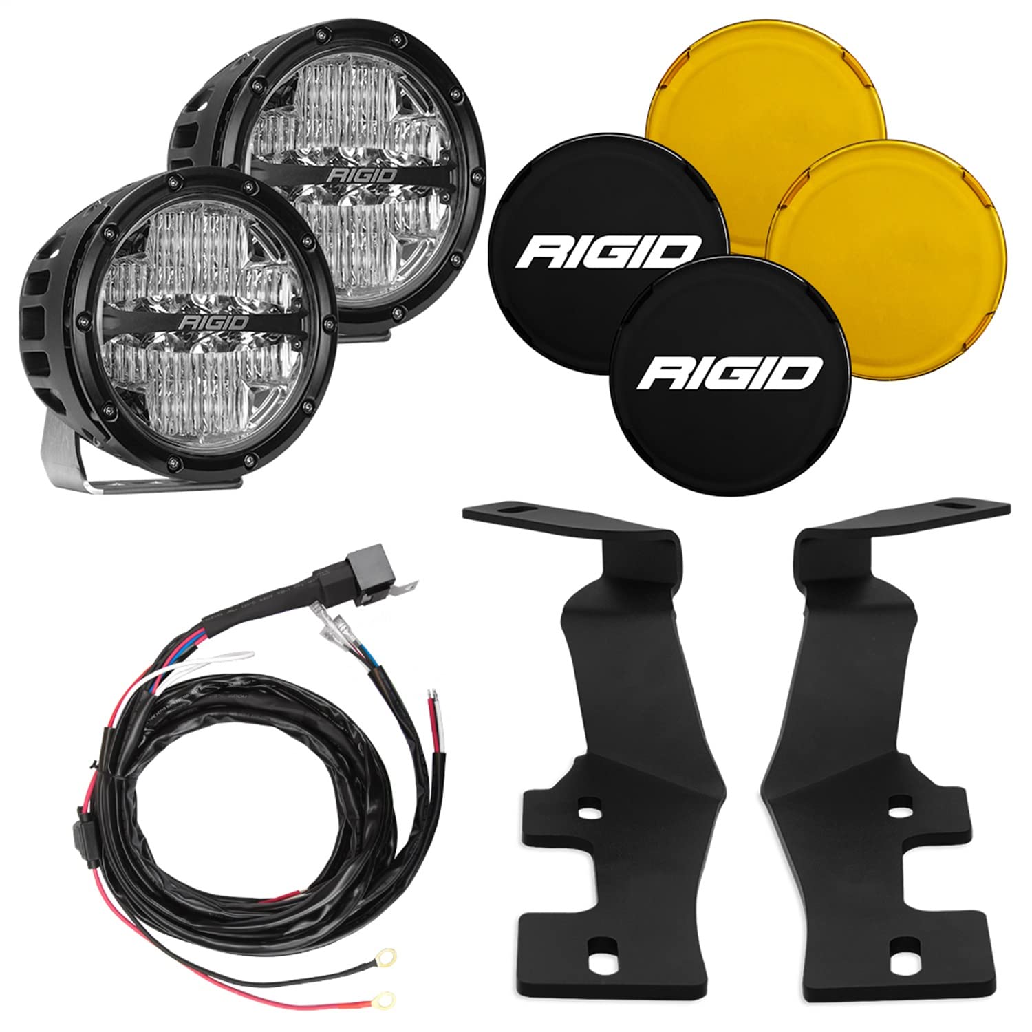 Rigid Industries 46720 A Pillar Light - Kit Fits Ram 2500