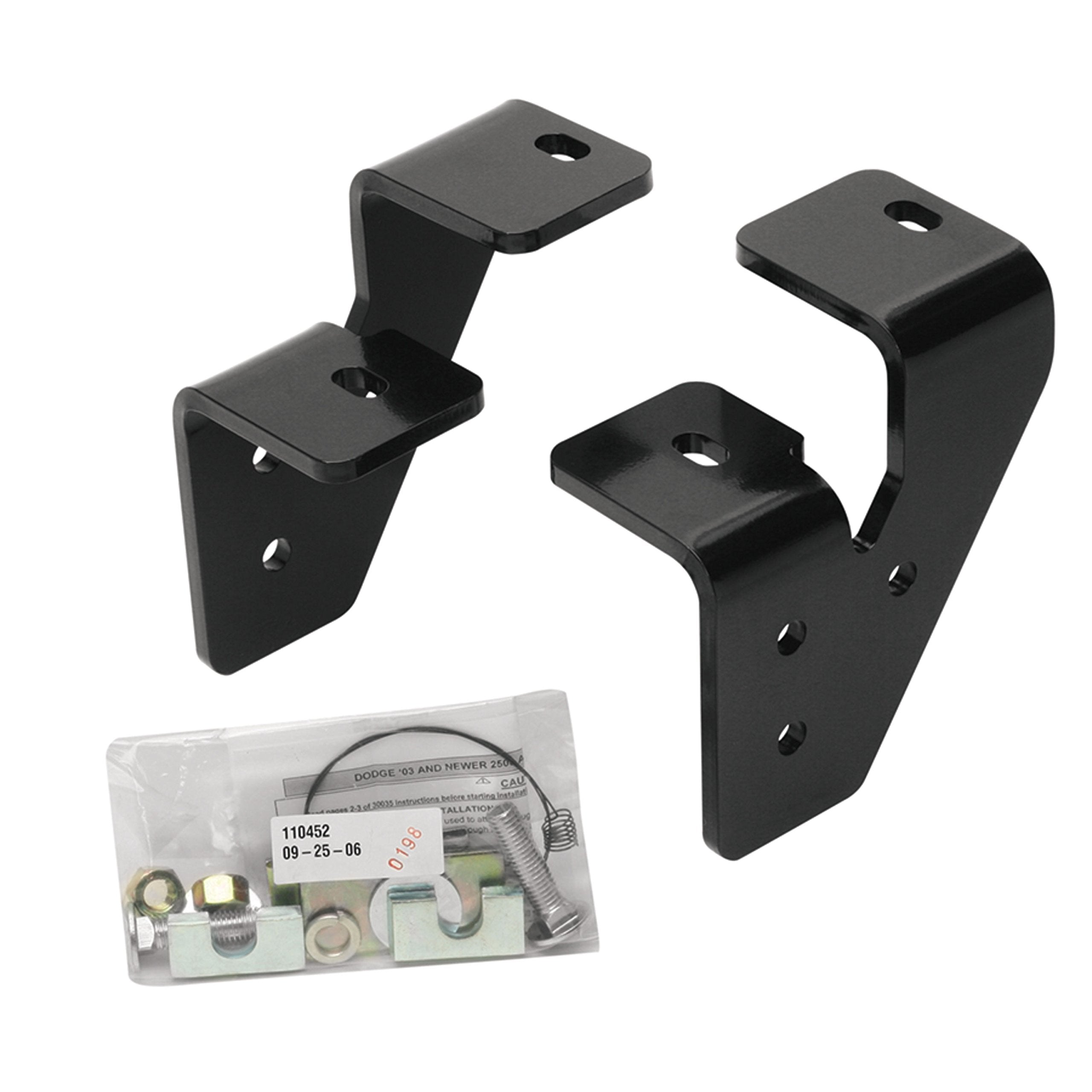 Reese Towpower 58186 Fifth Wheel Bracket Kit, Black