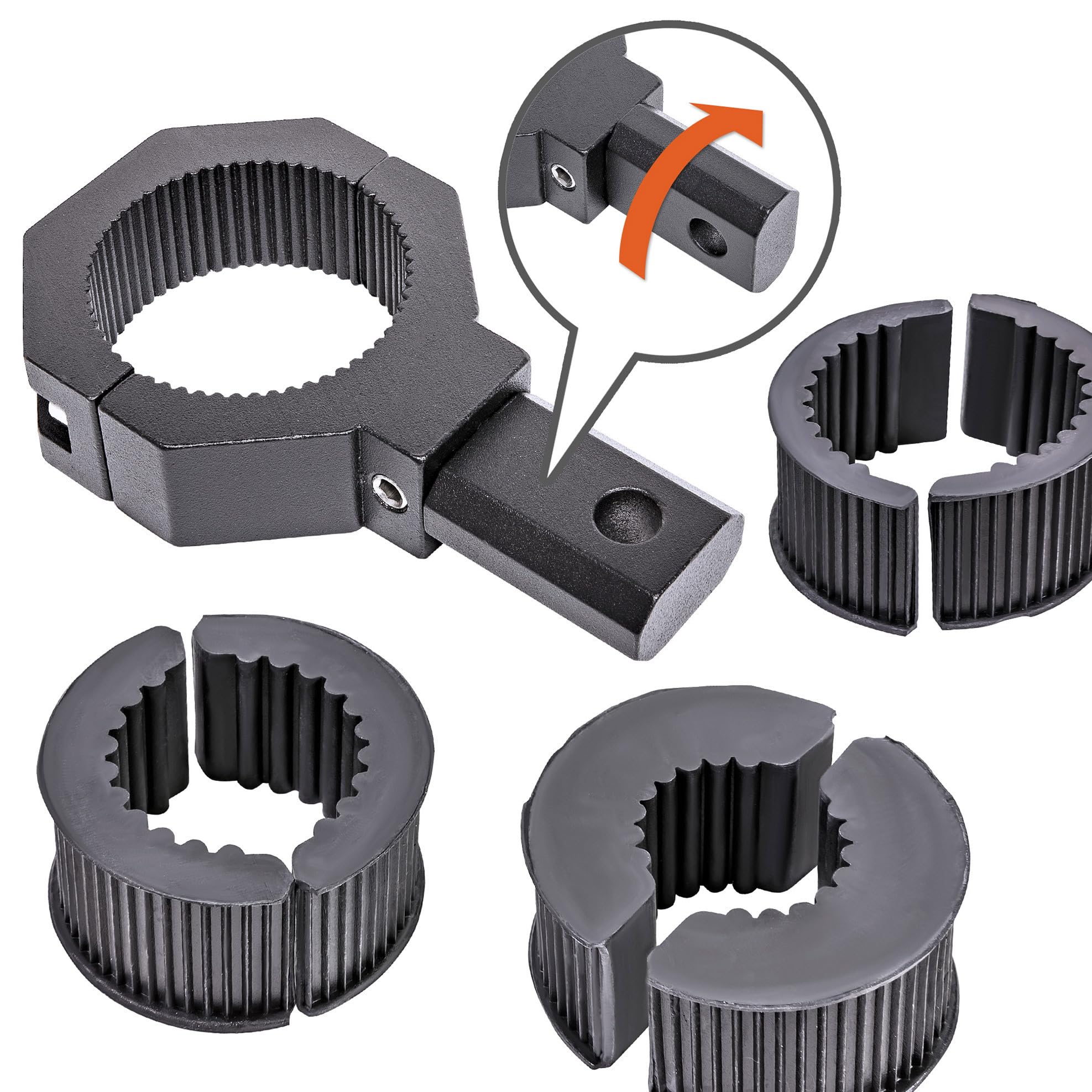 Off-Road Atv Utv Light Bar Mount Mounting Bracket Bar Clamp Kit [1''/1.5''/1.75''/2'' Inch] [360-Degree] [2 X Stud Size] [Alumin