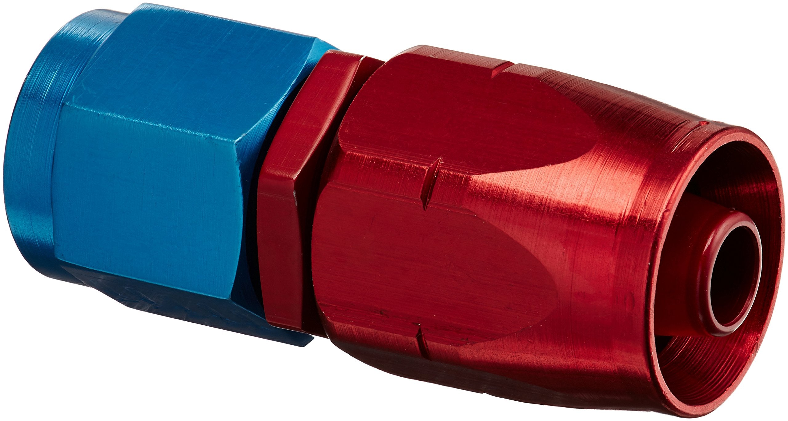 Aeroquip 1012 -06An Straight Hose End Red/Blue