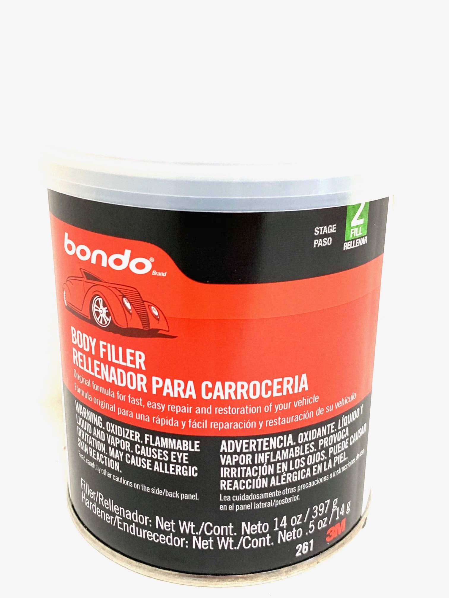 Bondo 261 1 Pint Salmon Bondo Body Filler