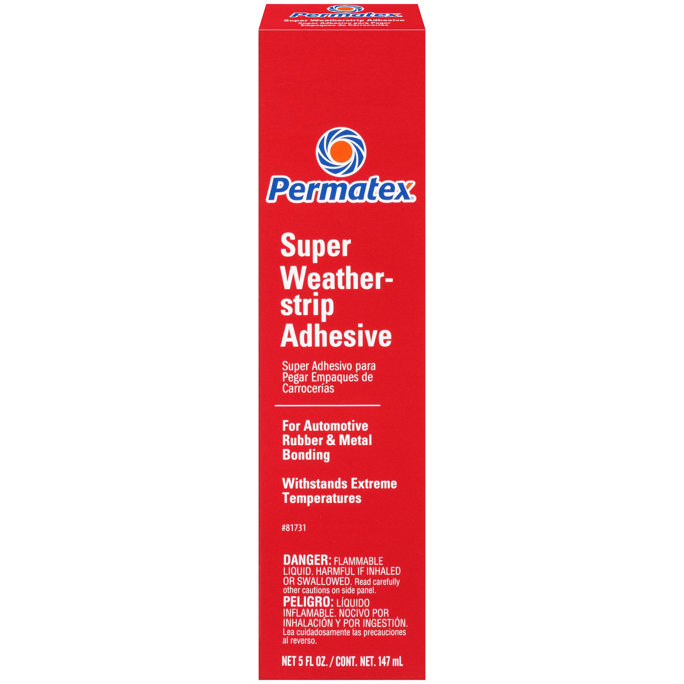 Permatex 81731 Super Weatherstrip Adhesive, 5 Oz.
