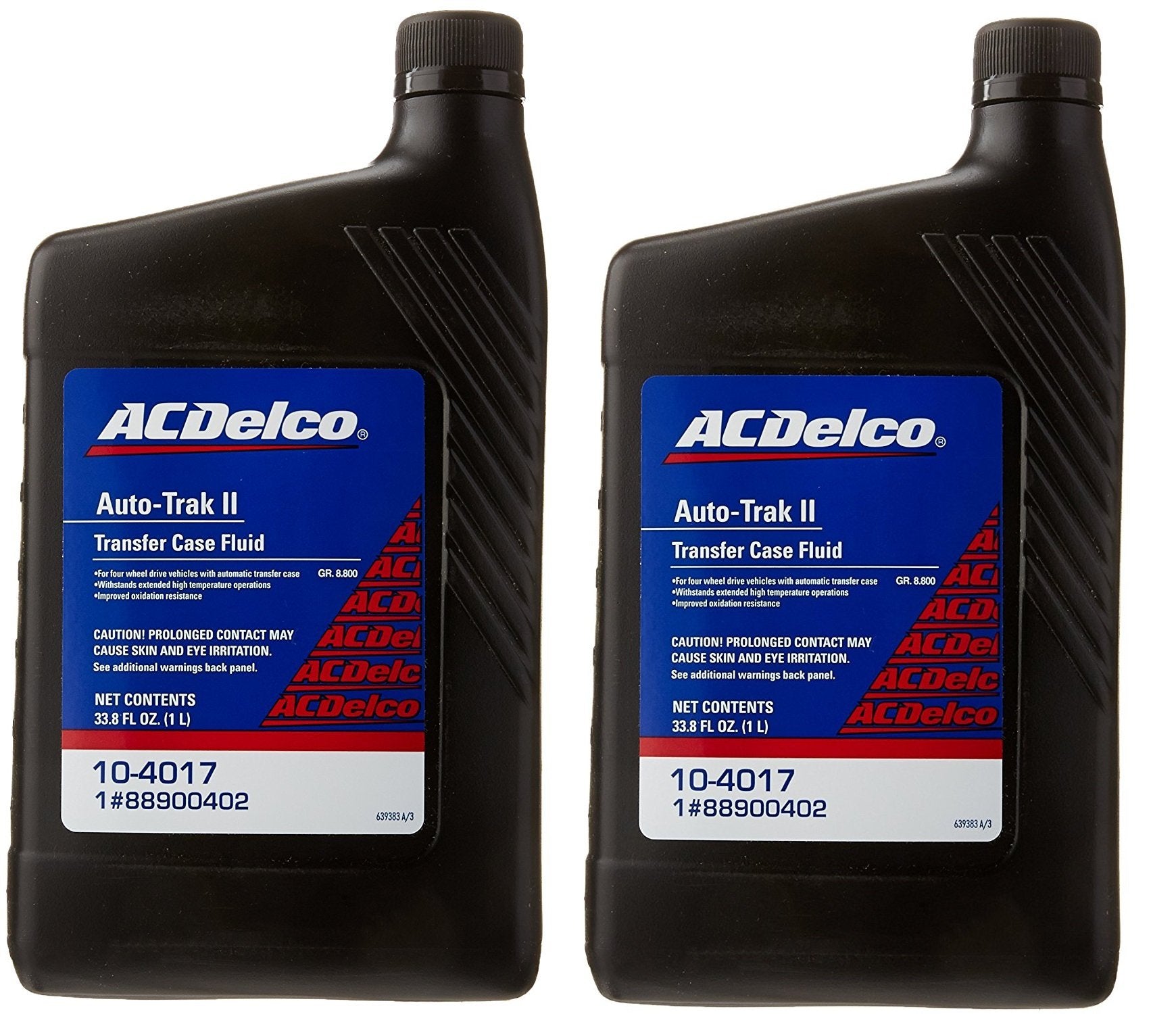 Acdelco 10-4017 Auto-Trak Ii Transfer Case Fluid - 33.8 Oz (2 Pack)