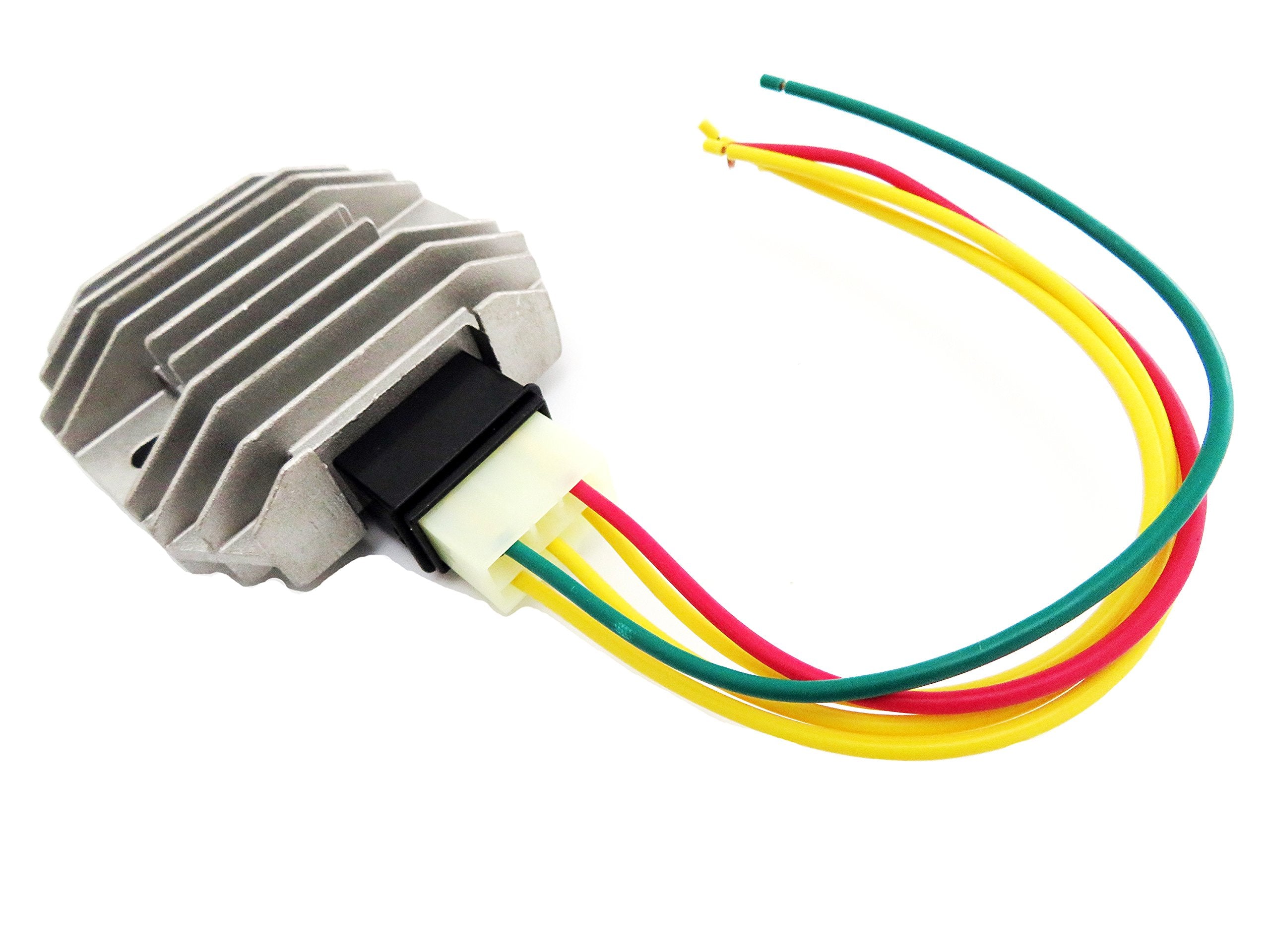 Jem&Jules High Performance Voltage Rectifier Regulator Fits Yamaha Yzf R6 1997-2012 Yzf R1 1999-2001 Wr250R 2008-2013 Fz6 2004-2