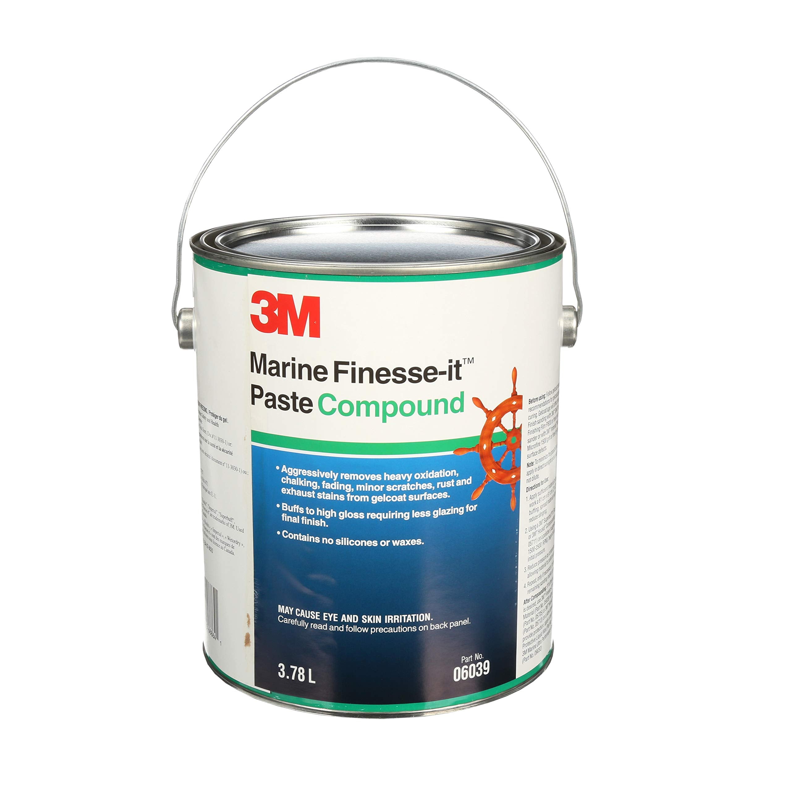 3M Finesse-It Marine Paste Compound, 06039, 1 Gal