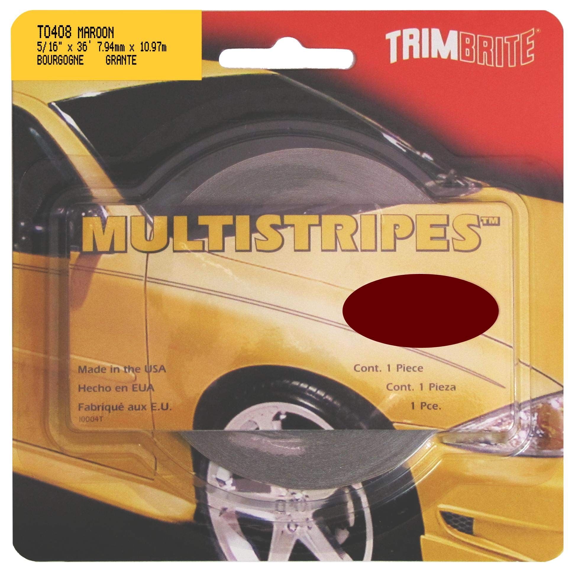 Trimbrite T0408 Multistripe5/16 Tape Maro