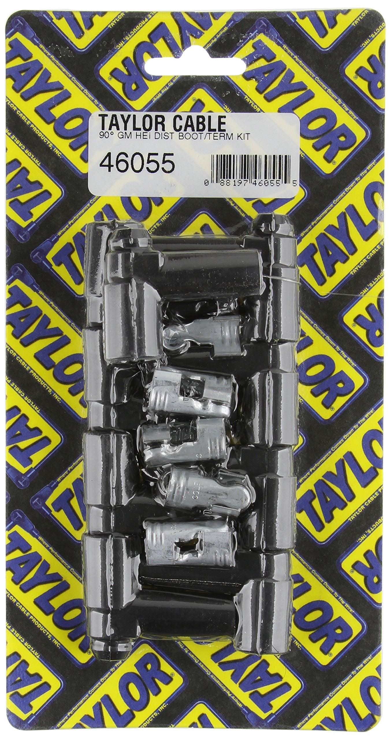 Taylor Cable 46055 90-Degree Distributor Boot/Terminal Kit - Pack Of 9
