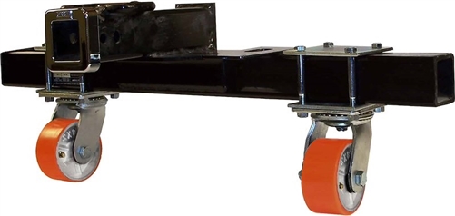 Ultra-Fab 48-979014 Hitch Mount 4'' Swivel Skid Wheel, Set of 2