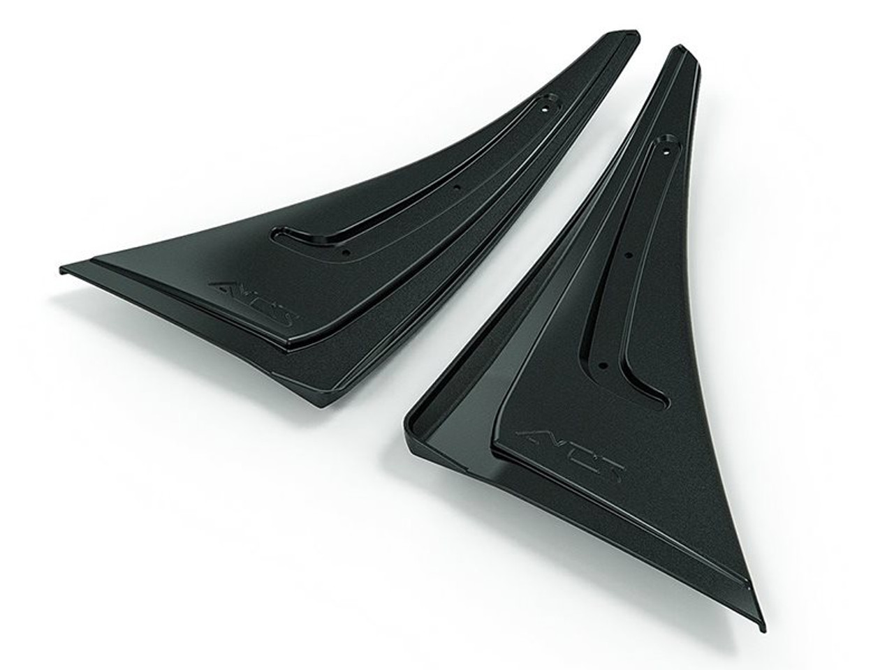 ACS Front Rock Guards, Gloss Black :: 2017-2024 Camaro ZL1