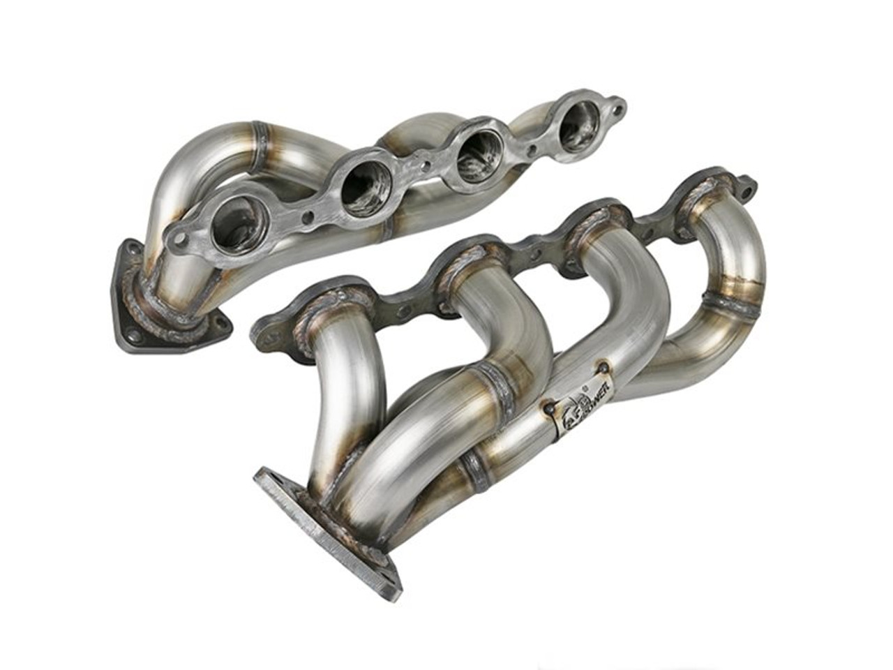 aFe Power Twisted 304 Stainless Steel Headers :: 2019-2021 Silverado & GMC Sierra 1500 V8 5.3L & 6.2L