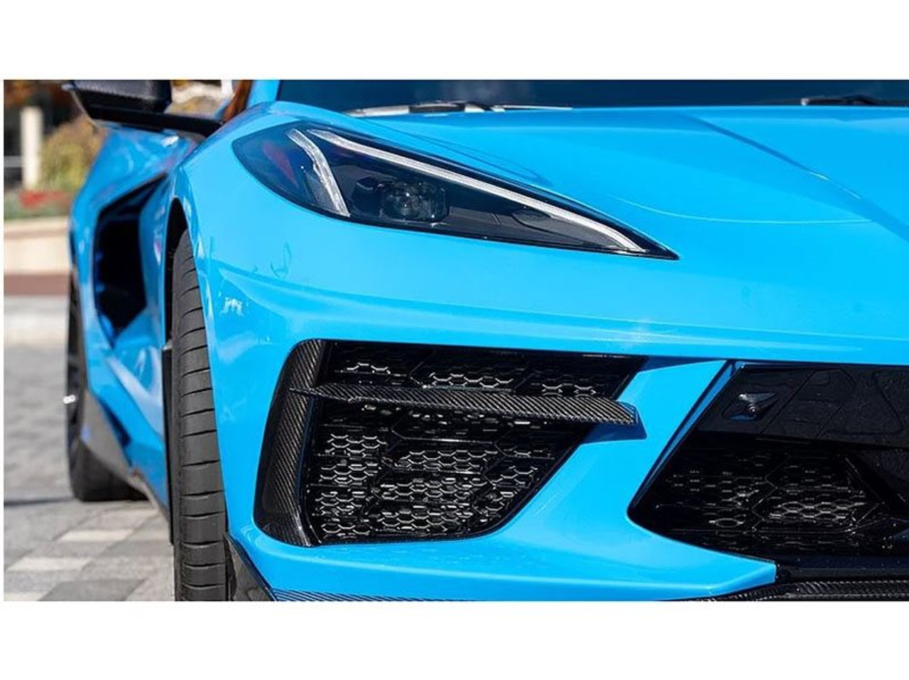AGM Carbon Fiber Grille Inserts :: 2020-2025 C8 Corvette