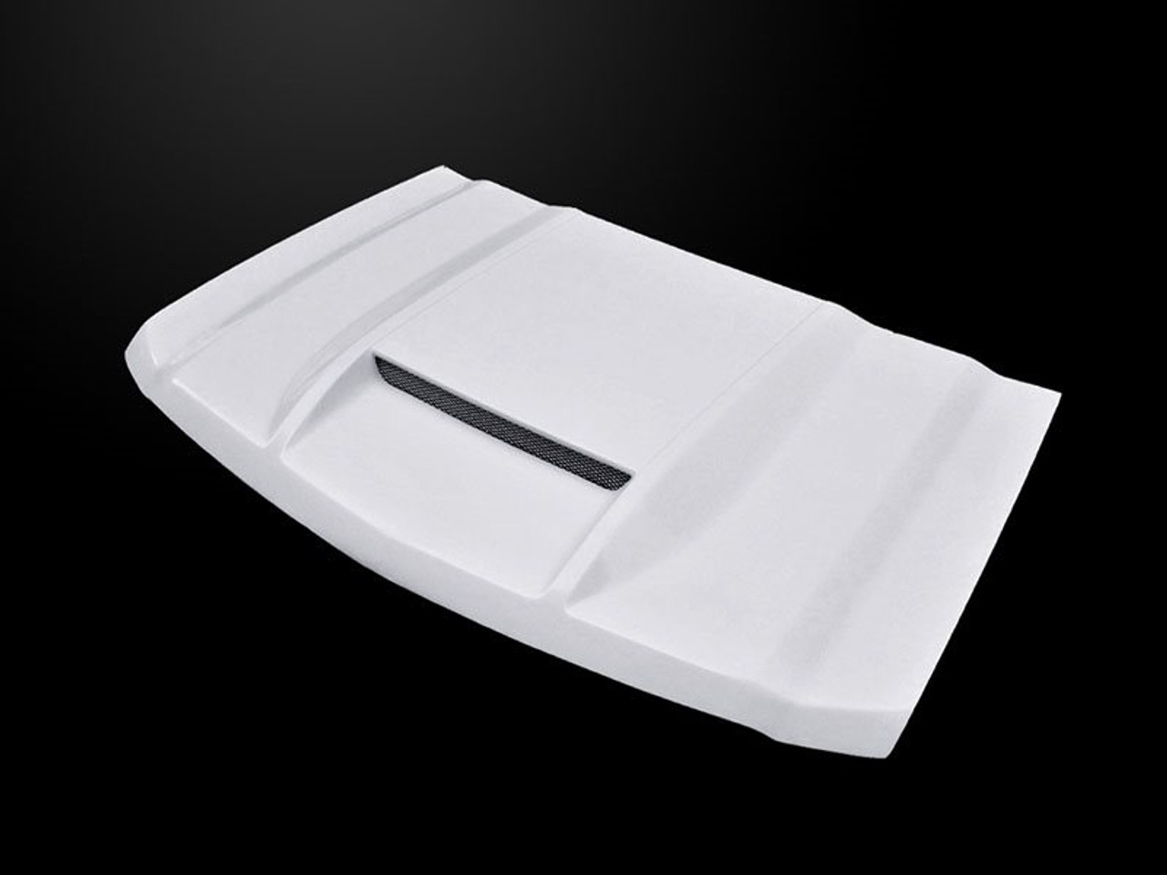 AmeriHood Type-RS Functional Ram Air Hood, Fiberglass :: 2014-2015 Silverado 1500