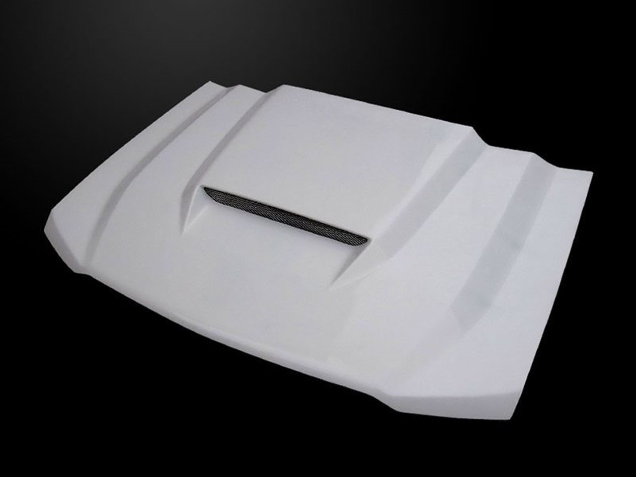 AmeriHood Type-RKS Functional Ram Air Hood, Fiberglass :: 2016-2018 Silverado 1500