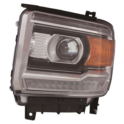 2019 GMC 2500 Front Driver Side Replacement HID Headlight Assembly ARSWLGM2502471