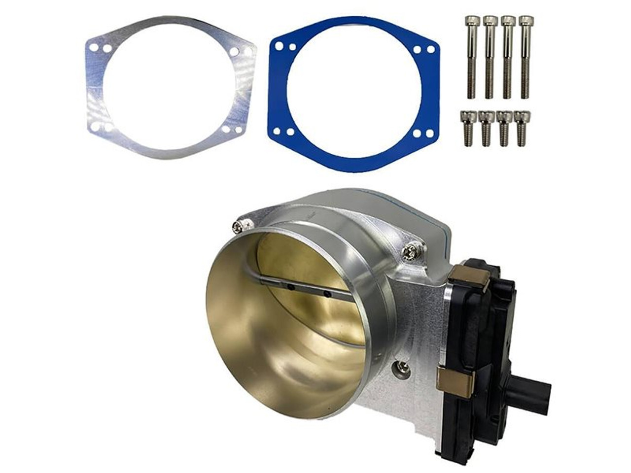 Granatelli 112MM Throttle Body, Natural Aluminum :: 2016-2024 Camaro SS & ZL1