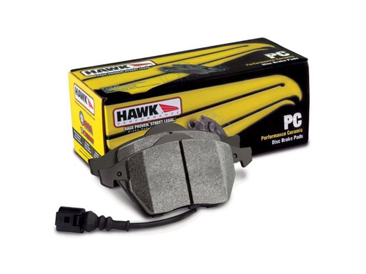 Hawk Ceramic Brake Pads, Front :: 2010-2015 Camaro SS, SS/1LE, 2017-2021 Camaro 2.0L & 3.6L 1LE & 2020-2024 Camaro LT1 w/ 4-Piston Front Calipers