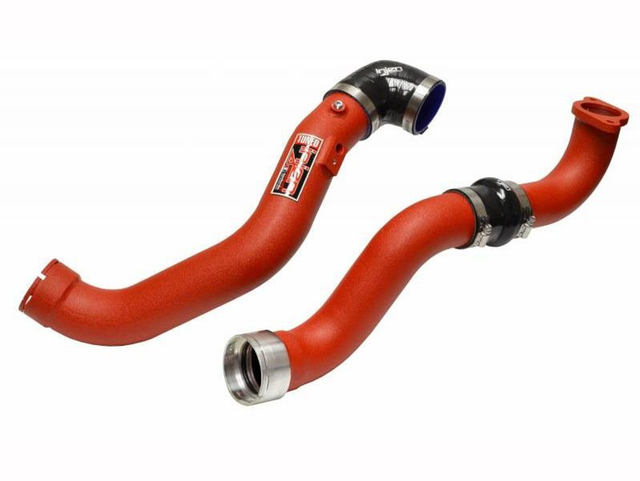 Injen SES Intercooler Pipes, Wrinkle Red :: 2016-2023 Camaro I4 2.0L