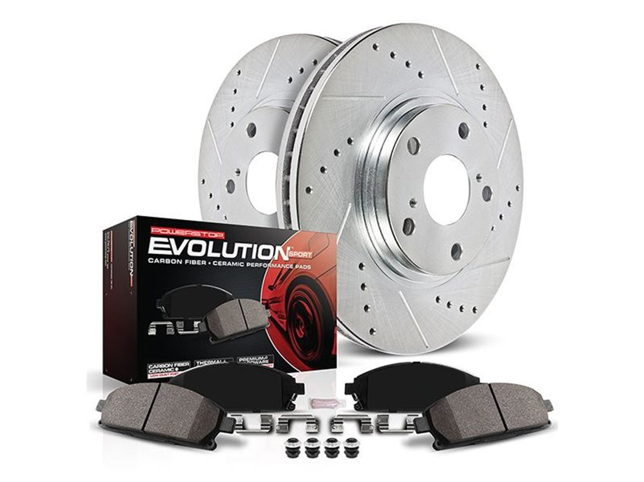 Powerstop Z23 Evolution Sport Front Brake Upgrade Kit :: 2010-2015 Camaro SS & SS/1LE