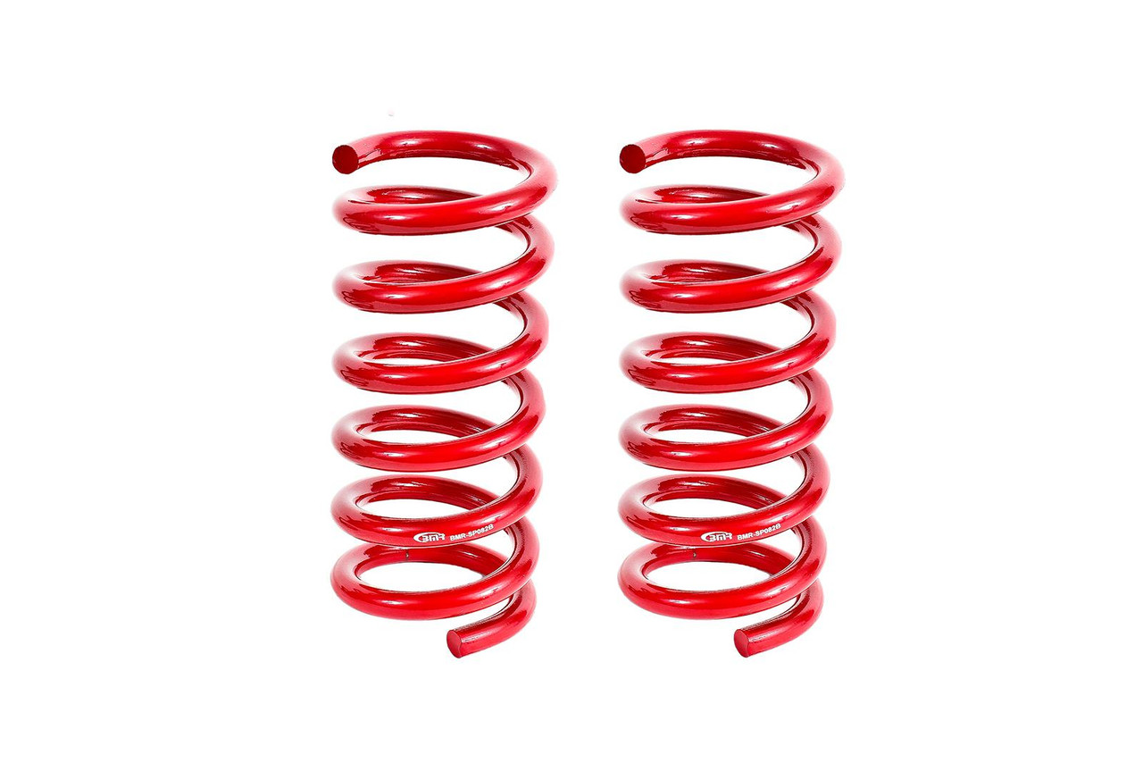 BMR .5" Rear Lowering Springs, Performance Version :: 2015-2025 Ford Mustang w/o Magneride