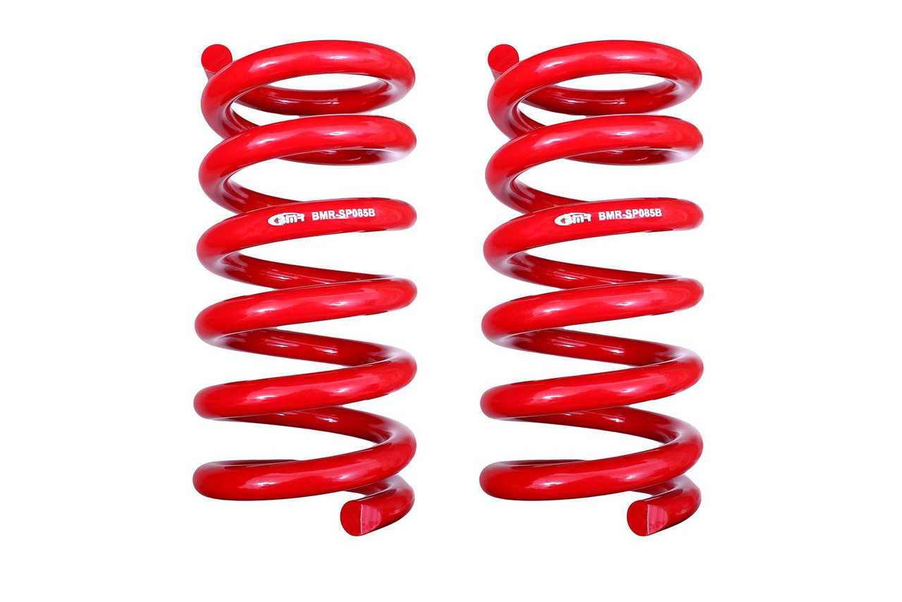 BMR .25" Rear Lowering Springs, Handling Version :: 2015-2025 Ford Mustang w/o Magneride