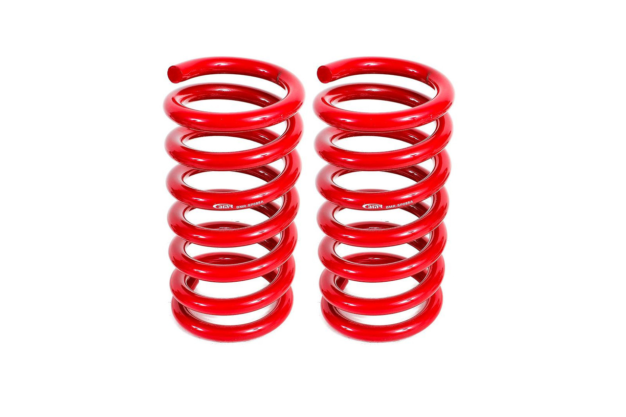 BMR .25" Rear Lowering Springs, Drag Version :: 2015-2025 Ford Mustang w/o Magneride