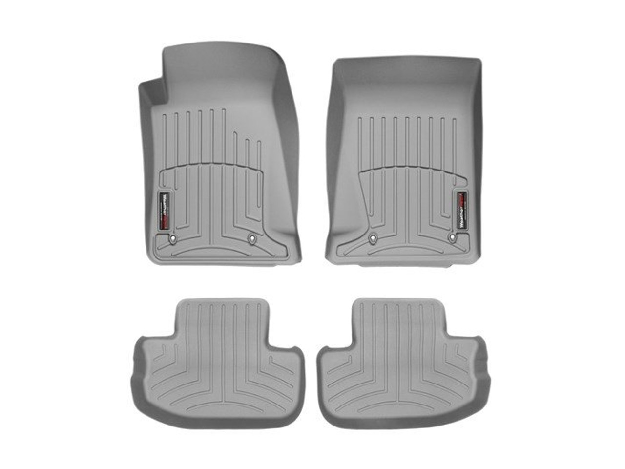 WeatherTech FloorLiner DigitalFit Series (Front & Rear), Gray :: 2010-2015 Camaro