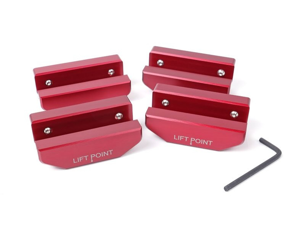 ZL1 Addons Stealth Convertible Lift Pads, Red :: 2016-2024 Camaro