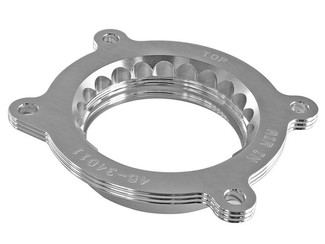 aFe Power Silver Bullet Throttle Body Spacer :: 2016-2024 Camaro SS & 2014-2019 C7 Corvette Stingray, Z51, Grand Sport