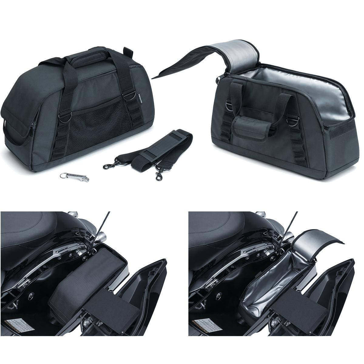 Kuryakyn Saddlebag Cooler, Black Motorcycle Street - 5202